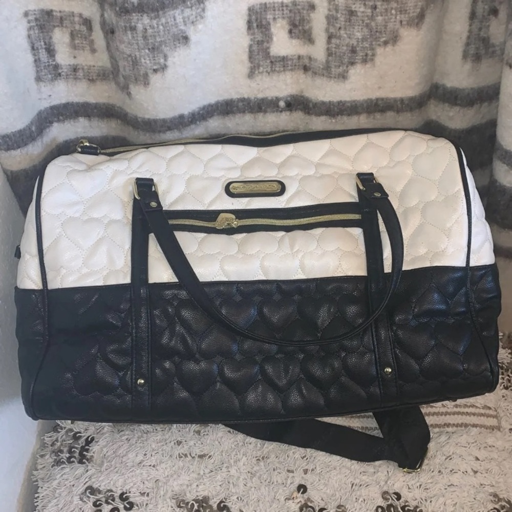 Betsey Johnson duffel bag